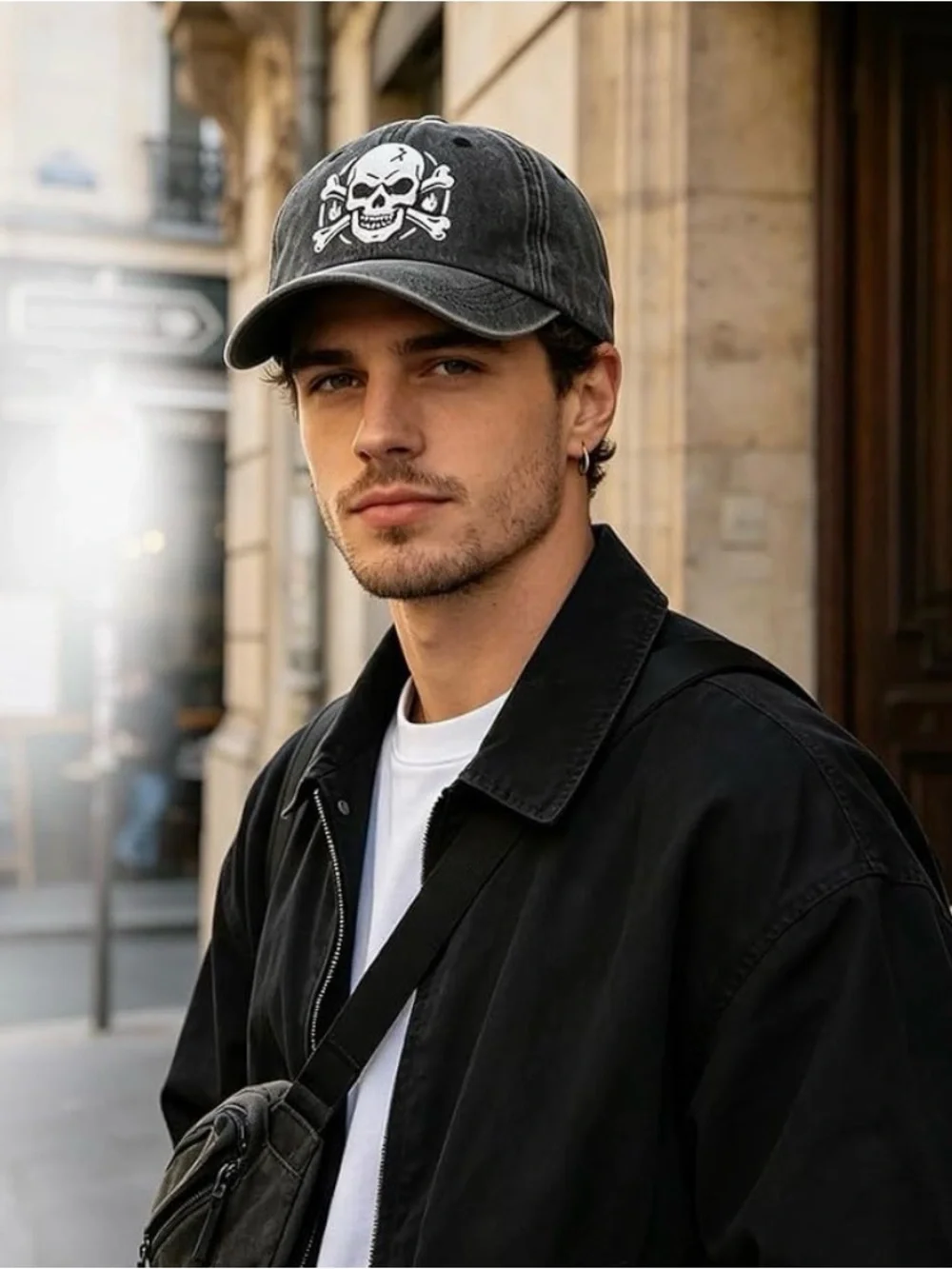Skull Baseball Cap - Classic Casual Hat